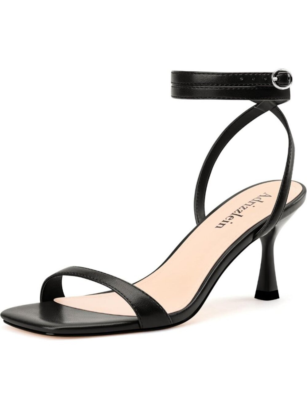 Chic Strappy Kitten Heels with Ankle Straps for Party & Prom - Stylish Sandals